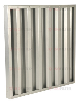 filtre a graisse a choc en inox pour hotte de cuisine professionnelle Isochoc - Isofilter