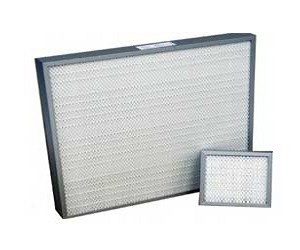 Filtre à air miniplis efficacité H13 et H14 avec plissement profond pour salles propres et blanches / Filtration à air H13 et H14 pour industries électroniques et pharmaceutiques