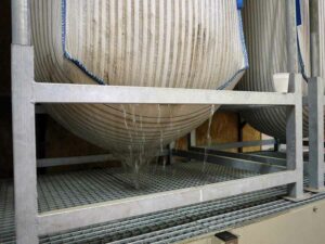 Bigbag filtrant sur support de rétention - Isofilter