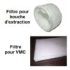 Filtre VMC poche cousu sur fil G2, G3 et G4 - Isofilter