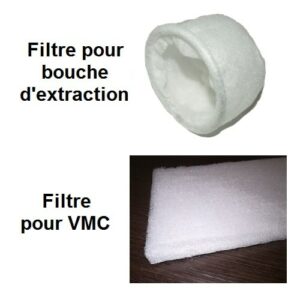 Filtre VMC poche cousu sur fil G2, G3 et G4 - Isofilter