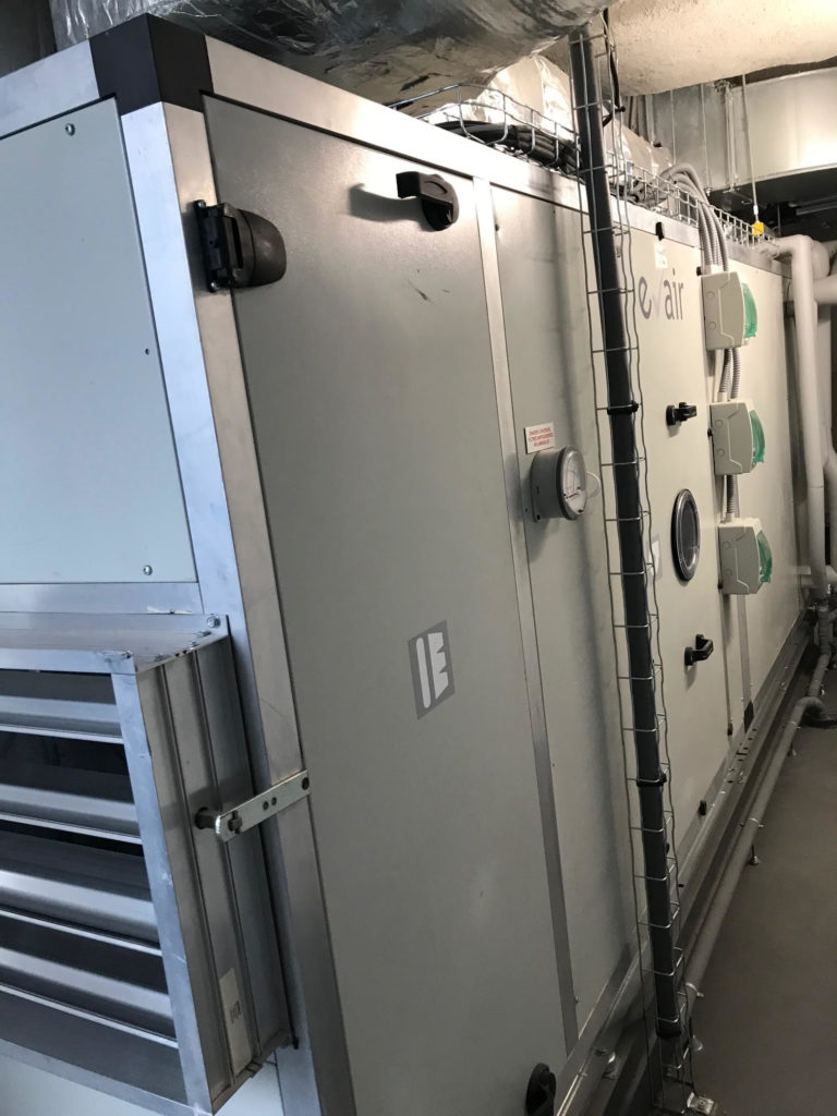 Centrale de traitement d’air immeuble tertiaire