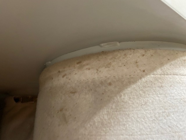Poussières fines sortant de manche filtrante