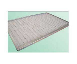 Filtre synthétique cadre métal jetable, pré-filtration G2, G3, G4 - Isofilter