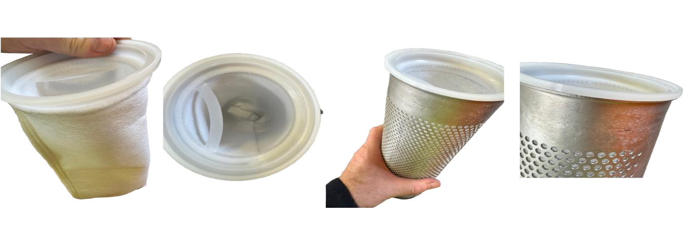 Poches filtrantes personnalisées