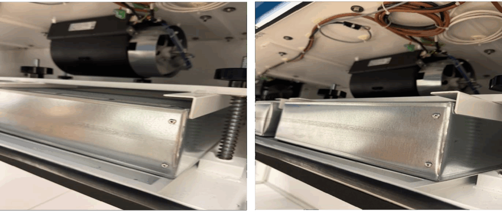 Cassette à charbon actif dans une Sorbonne