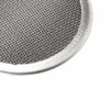 Disque de filtration métallique circulaire avec bordure en acier inoxydable
