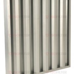 Filtre à choc en inox pour hotte de cuisine professionnelle - Isofilter